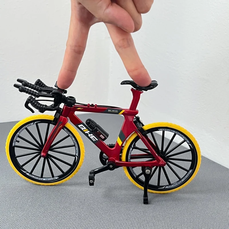 1: 8 мини-модель велосипеда литье из сплава украшение металл горный велосипед