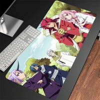 regarding my rebirth and beciming mouse pad gamer gaming accessories deskpad mats anime office xxl mousepad table carpet cute