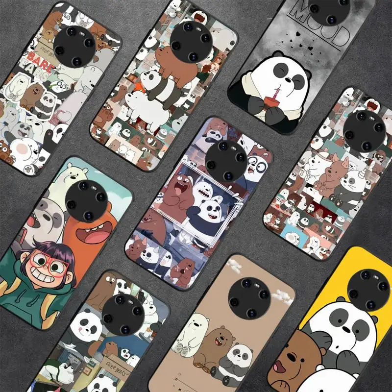 

cute bears Phone Case for Huawei Y 6 9 7 5 8s prime 2019 2018 enjoy 7 plus