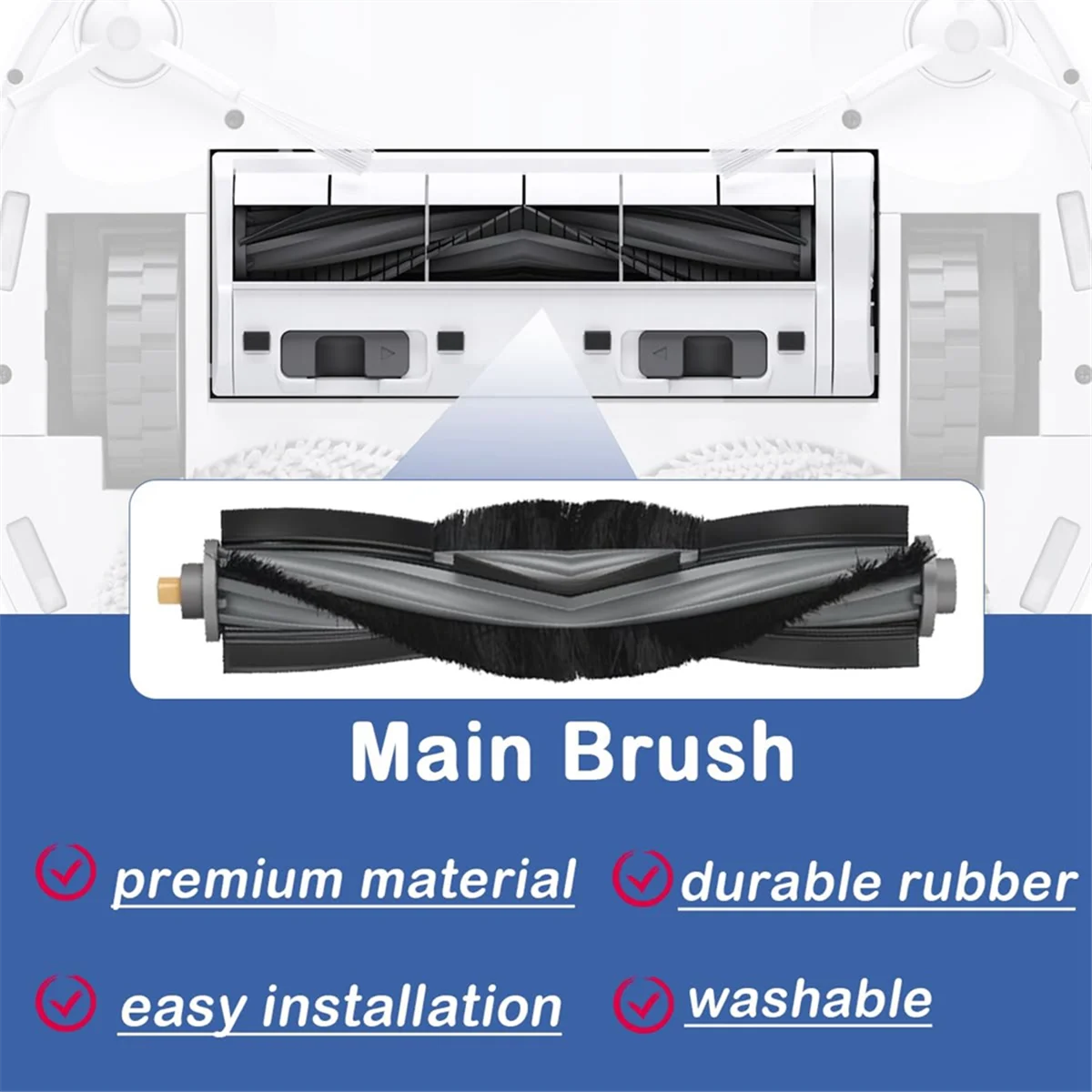 Набор аксессуаров для Ecovacs Deebot T20E Omni/T20 Omni фильтр-ролик запасные части