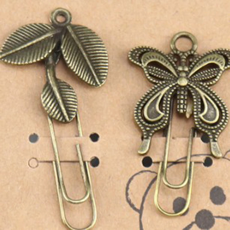 10 шт. металлические закладки для книг и