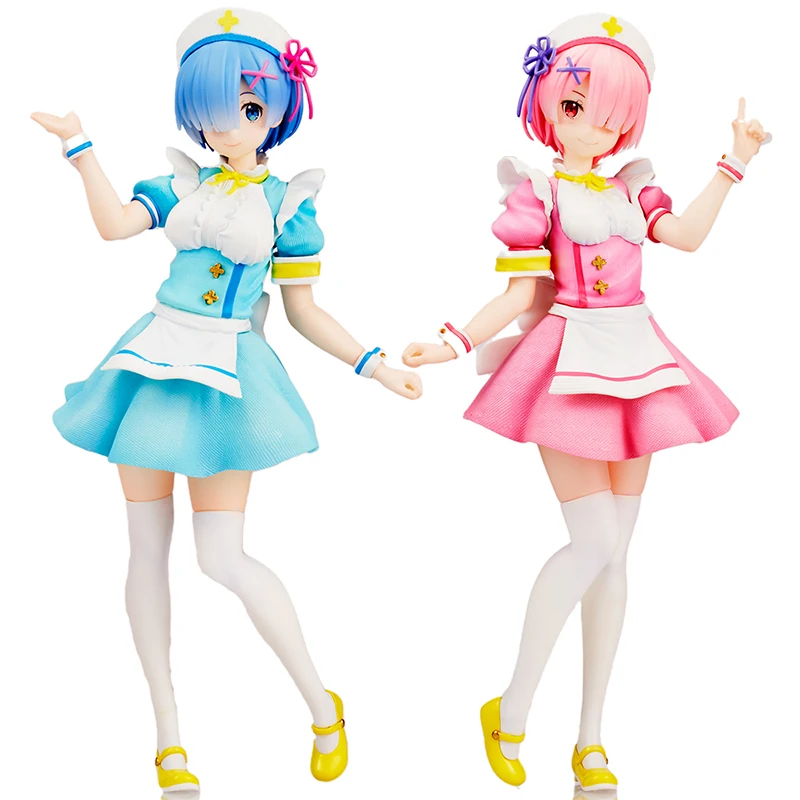 

В наличии Оригинальные драгоценные фигурки TAiTO PCS REM RAM, медсестра, брикет: жизнь в другом мире от нуля, экшн-фигурки, игрушки, подарки