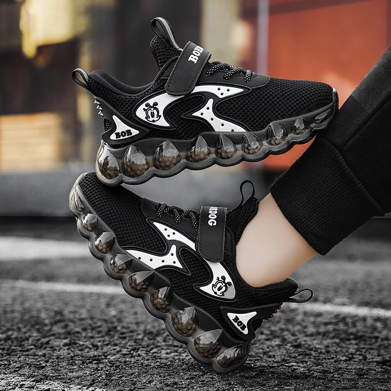

New Sports Children's Mesh Non-Slip Walking Shoes Boys' Casual Shoes Children's Breathable Shoes Girls' Surface Platform Shoes