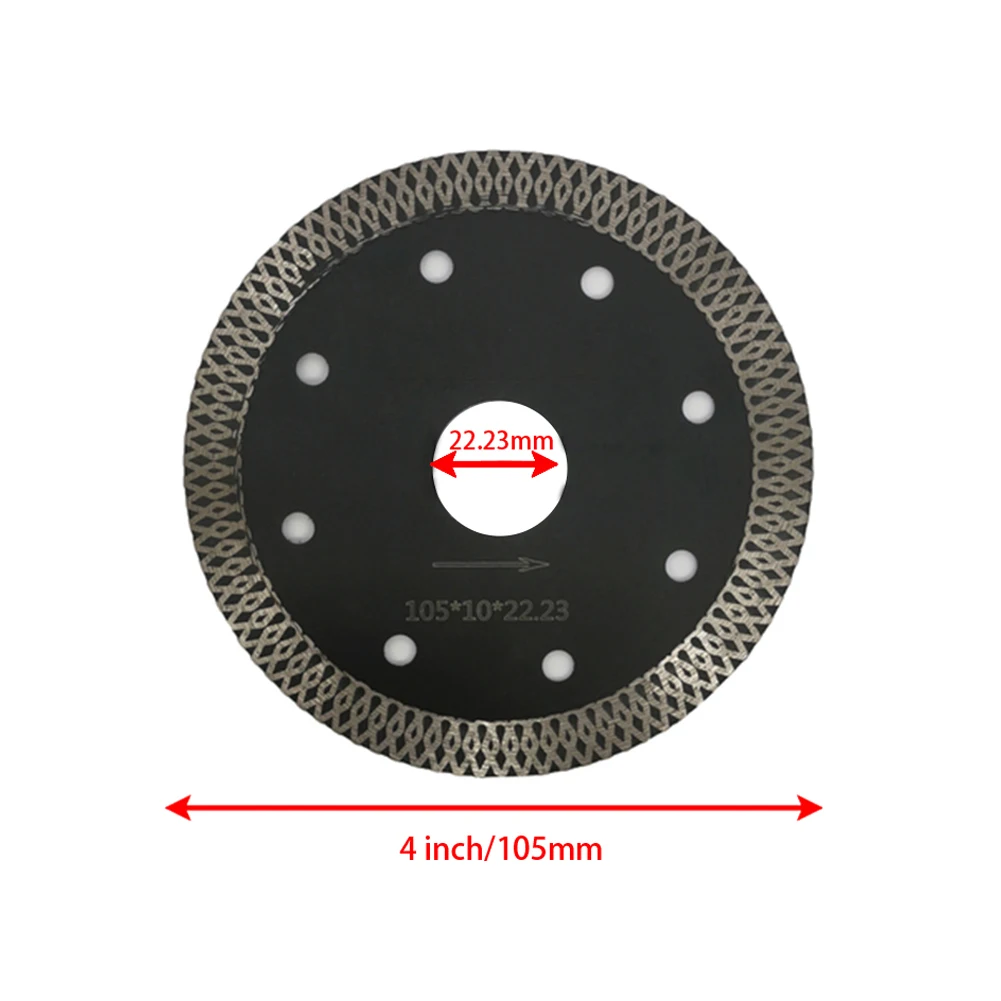 

Diamond Saw Blade Granite Marble Cutting Disc Porcelain Tile Ceramic Blades 4/4.5/5in For Angle Grinder Diamond Saw Blade