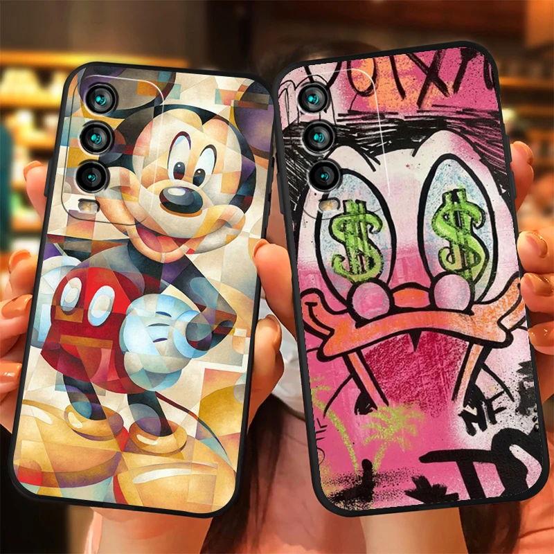 

Disney Cartoon Phone Cases For Xiaomi POCO F3 X3 GT M3 Pro X3 NFC Redmi Note 10 10Pro 10S Cases Funda Soft TPU Coque Carcasa