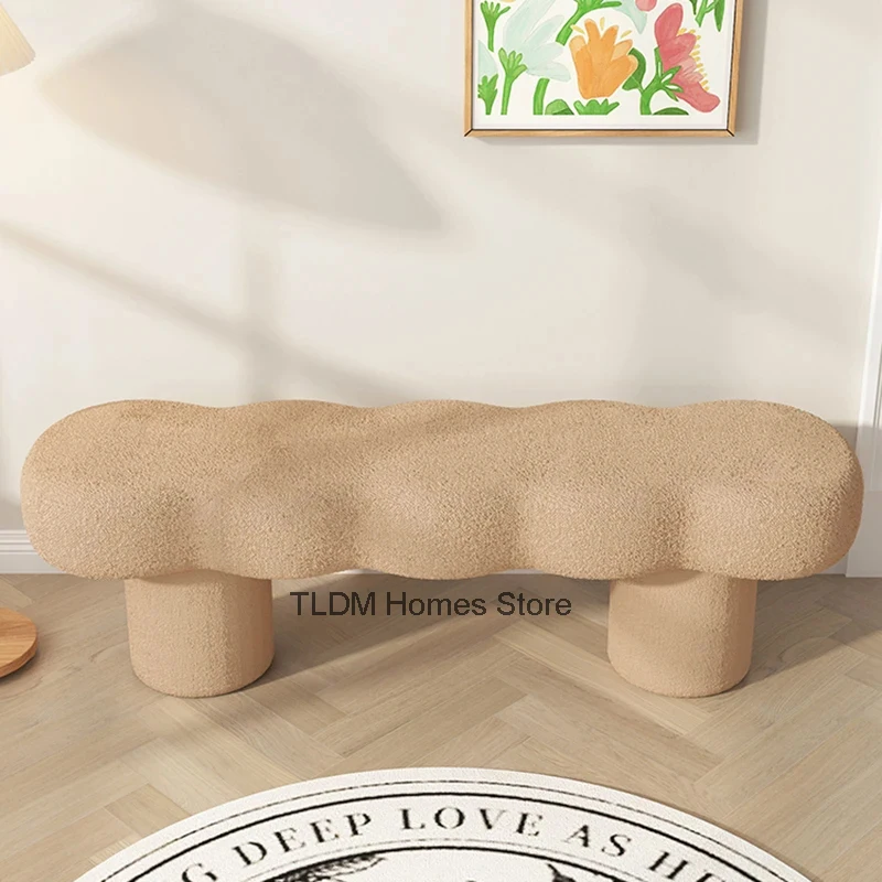 Скандинавские дизайнерские табуреты креативная мебель для гостиной бархатная