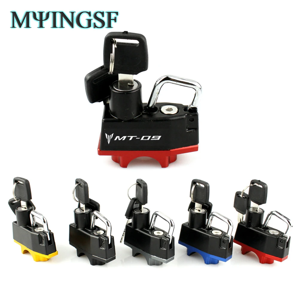 

Motorcycle Accessories Anti-theft Helmet Lock Security For YAMAHA MT-09 MT09 FZ-09 FZ09 2014-2020