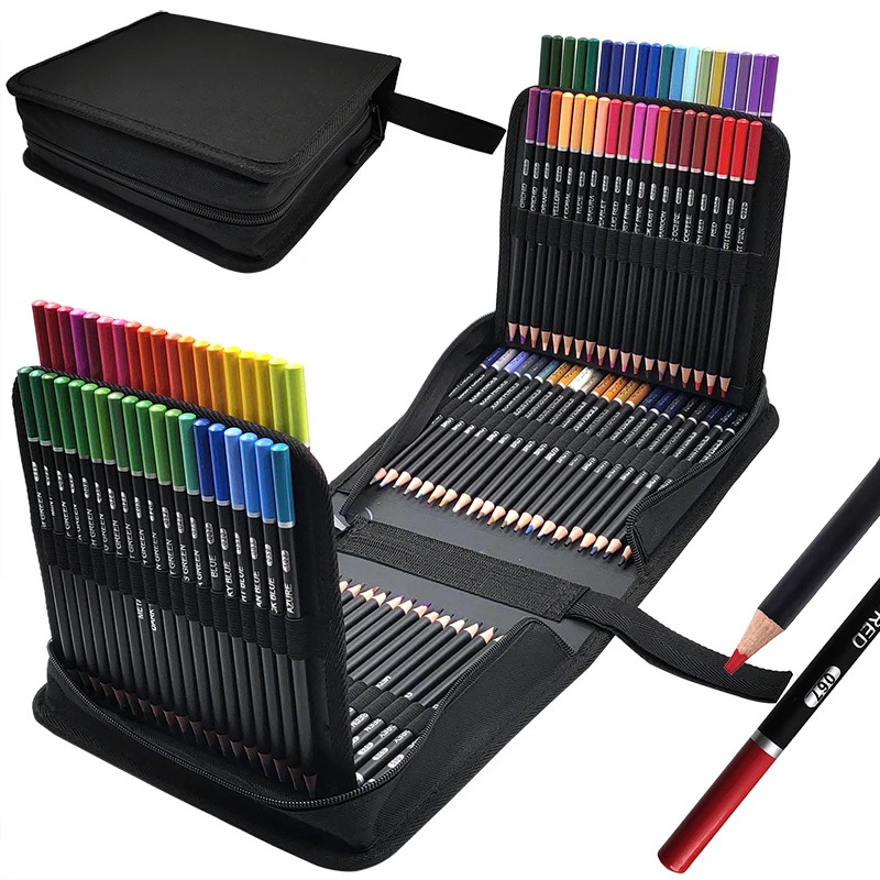 Premium 120 Colouring Pencil Set Professional for Drawing Sketching Shading Coloring 120 Vibrant Coloured Pencils for Adults