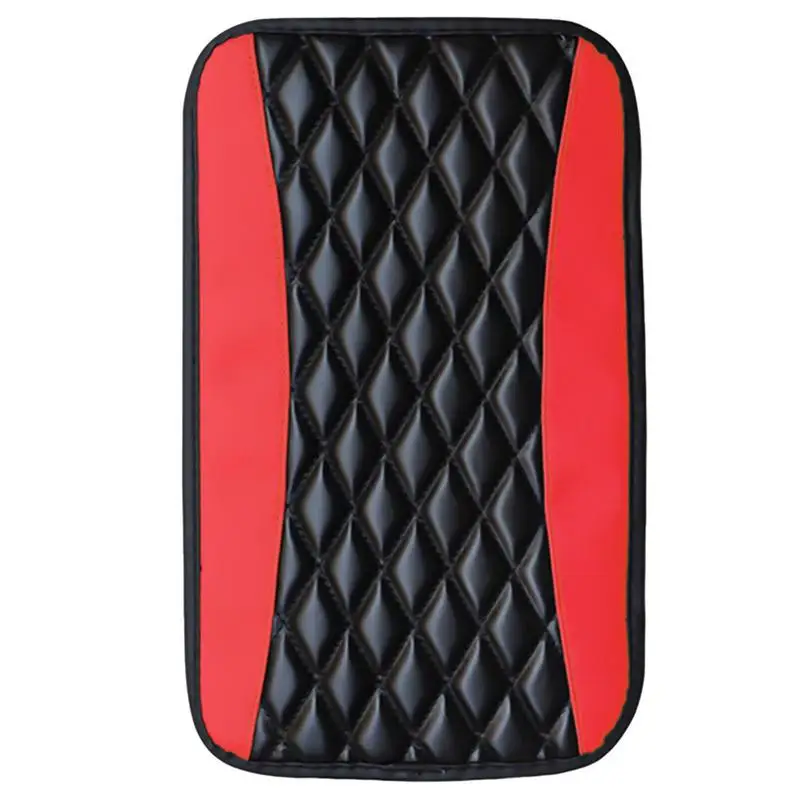 

Center Console Cover Auto Center Console Pad PU Leather Arm Rest Covers Fit For SUV/Truck/Car Waterproof Arm Rest Box Covers