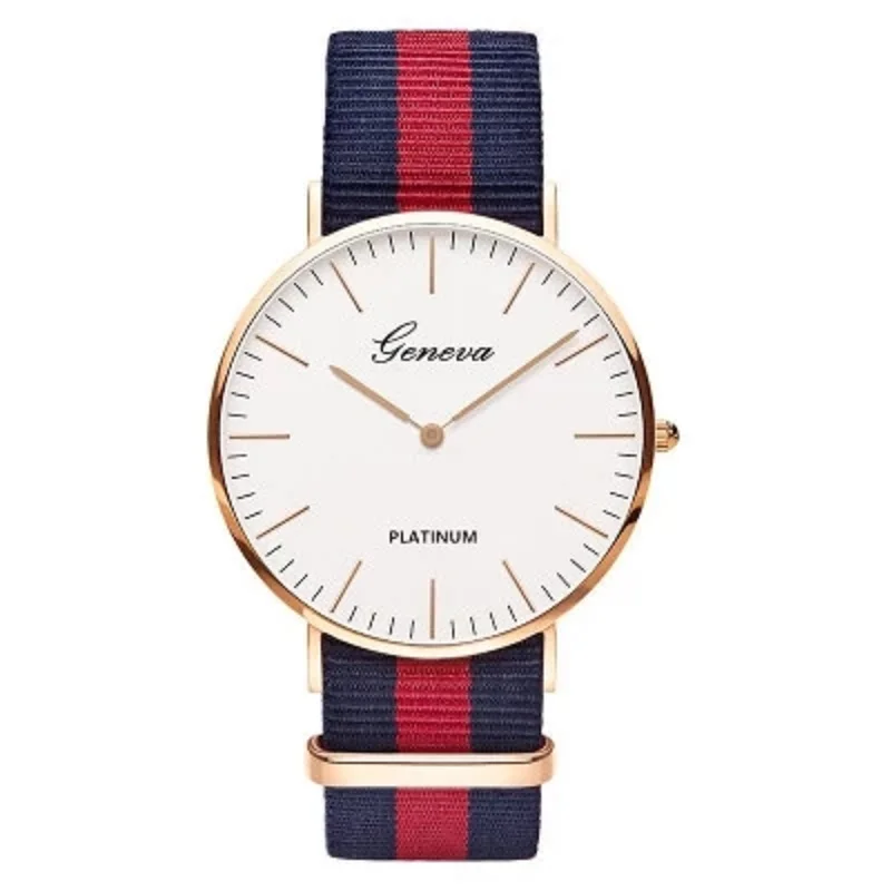 

Zegarki Meskie 2020 New Luxury Brand Men Wristwatch Casual Simple Multiple Colors Fabric Boy Strap Quartz Watch Montres