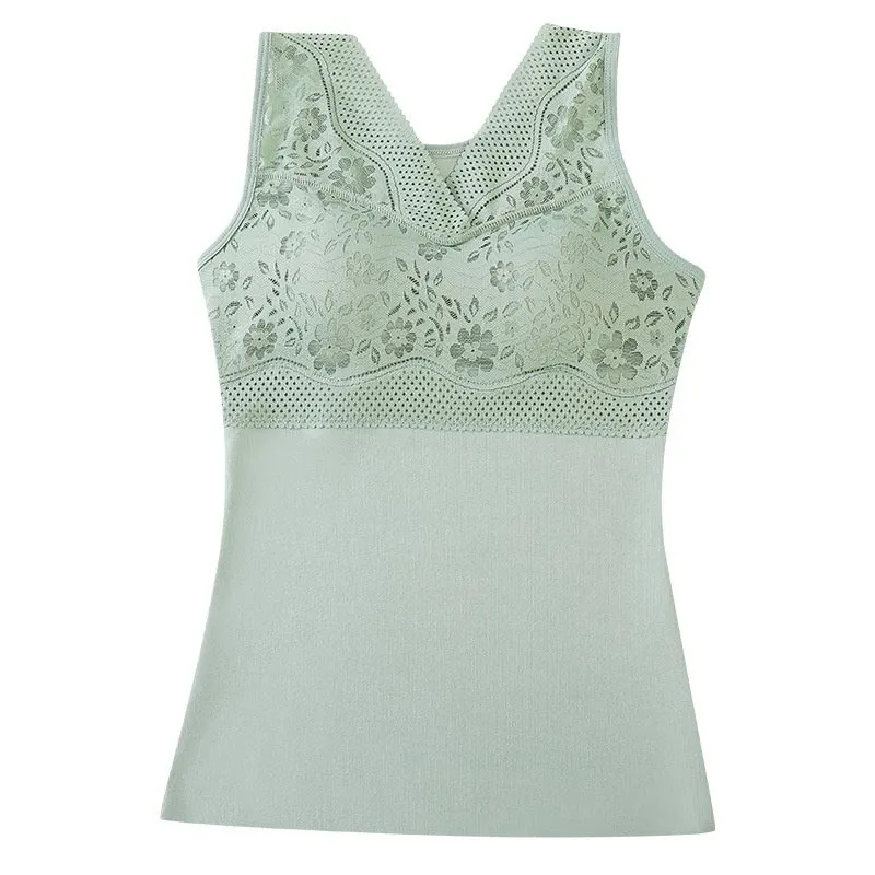 

Thermal Underwear Shirt Undershirt Intimate Inner Wear Winter Clothing Warm Top Thermo Lingerie Woman Plus size Vest