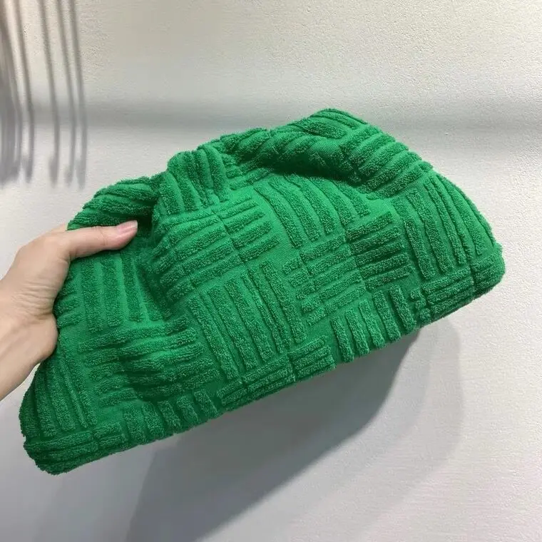 

Модная большая сумка-клатч из материала полотенца, дизайнерские Брендовые женские сумки, роскошная Высококачественная женская сумка, боль...