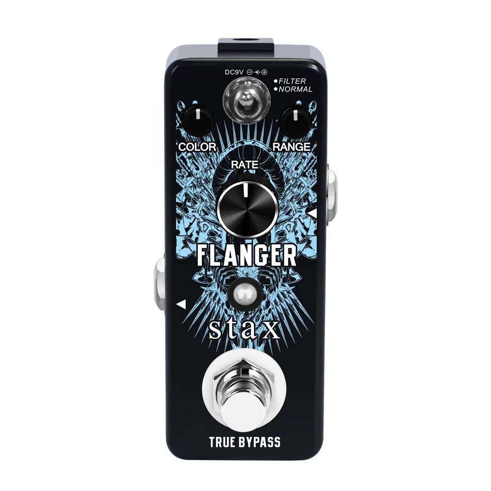 Stax LEF-312 Pure Analog Flanger Guitar Effect Pedal with Static Filtering True Bypass Guitar Accessories Stax LEF-312