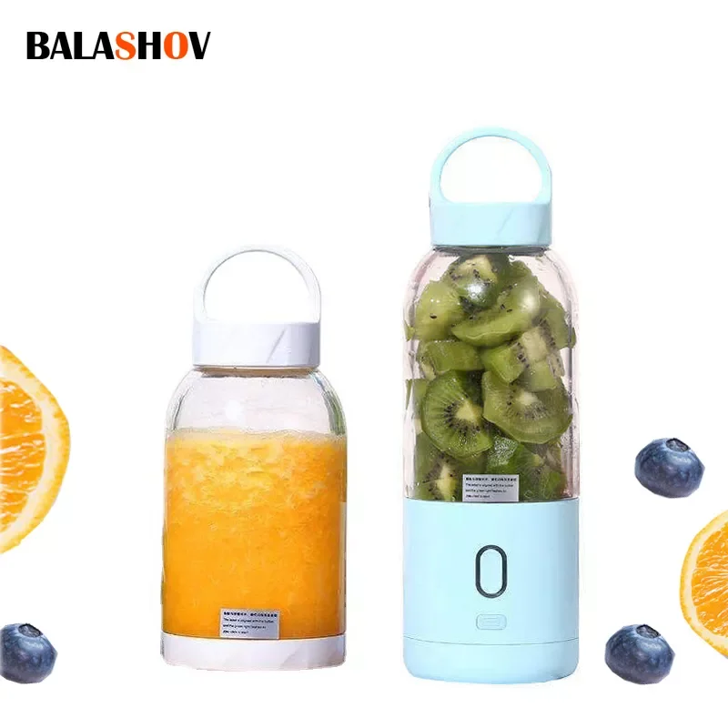 

NEW2023 Juicers 100W Smoothie Blender 6 Blades Juicing Machine Multifunction Blender Bottle Fruits Juicer Kitchen Appliances