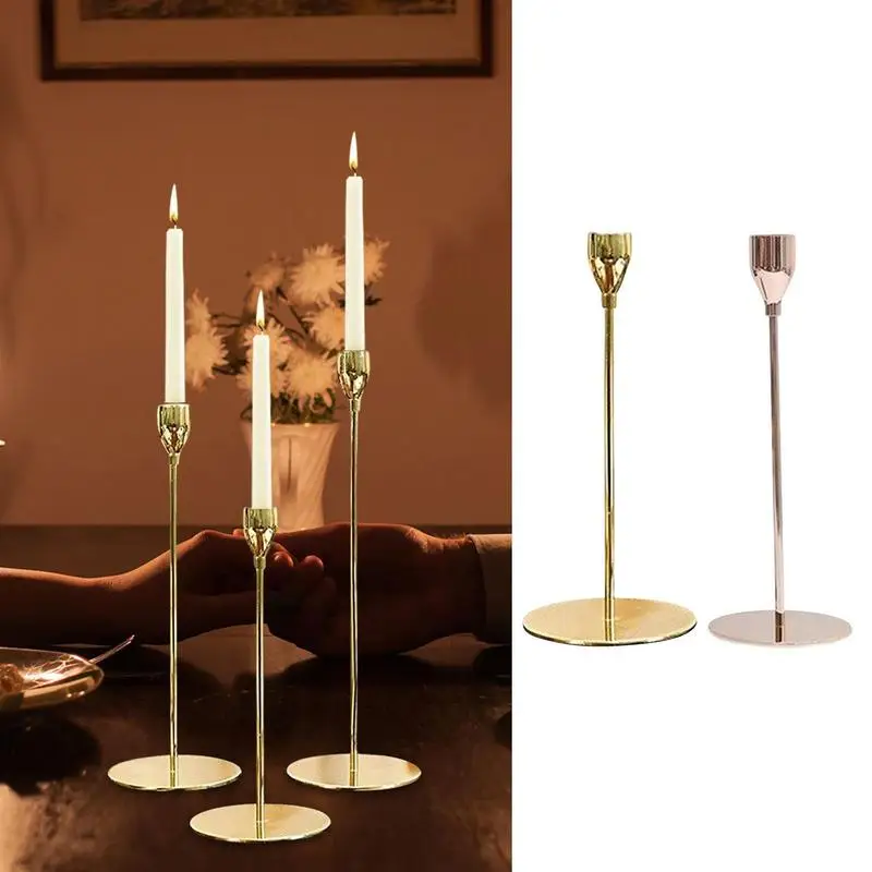 S Creative Pillar Candlestick Multi Use Table Candle Stand For Wedding Candle Holding Ornaments Tools Supply