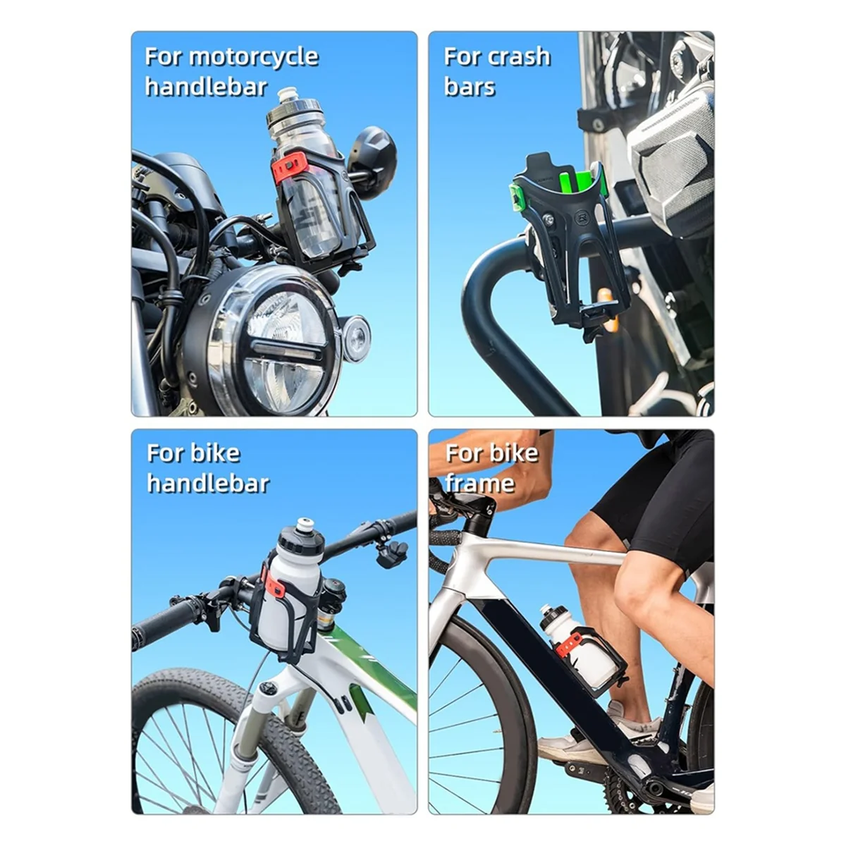 Велосипедный держатель для бутылки ROCKBROS велосипедной чашки мотоциклетный