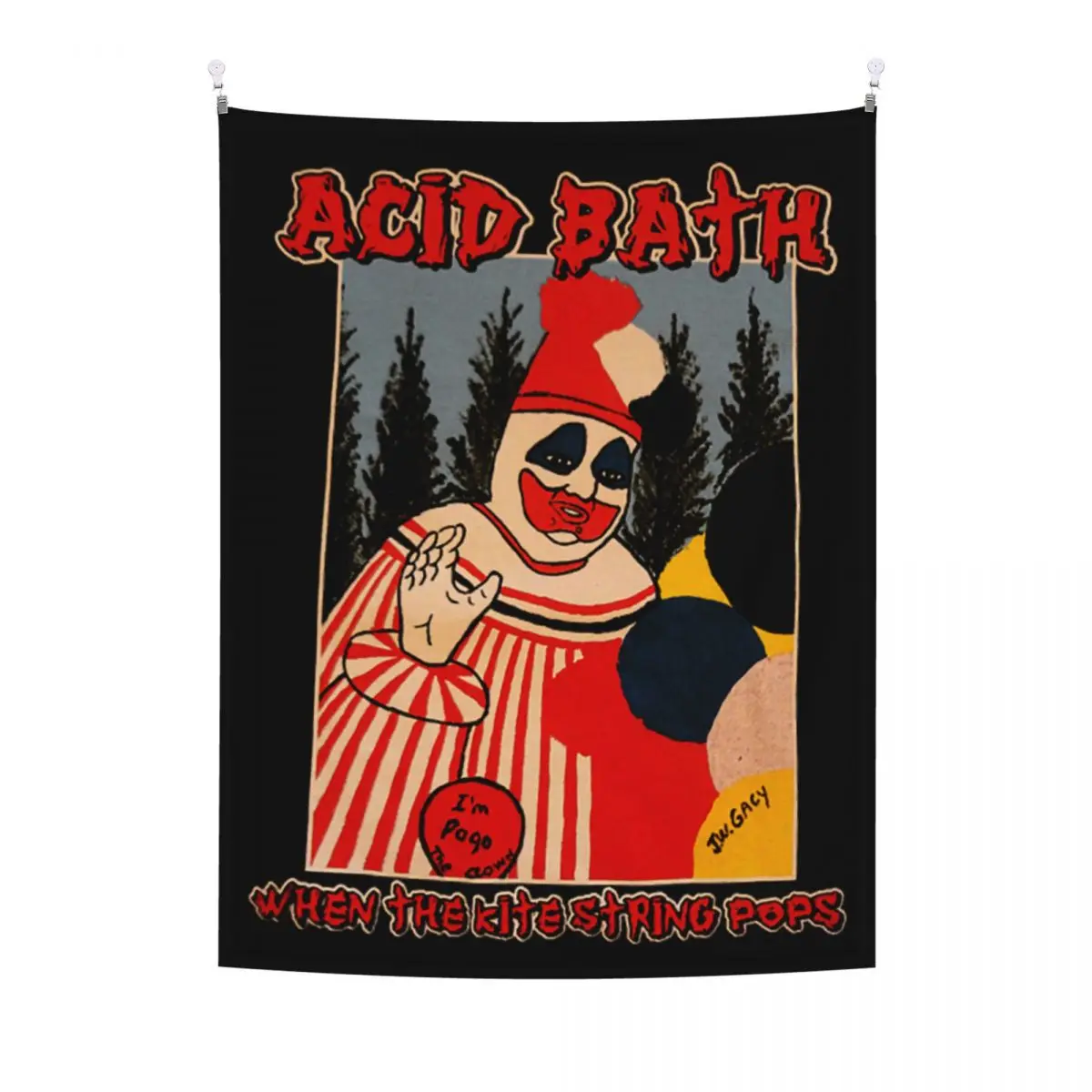 

Кислотный гобелен из полиэстера