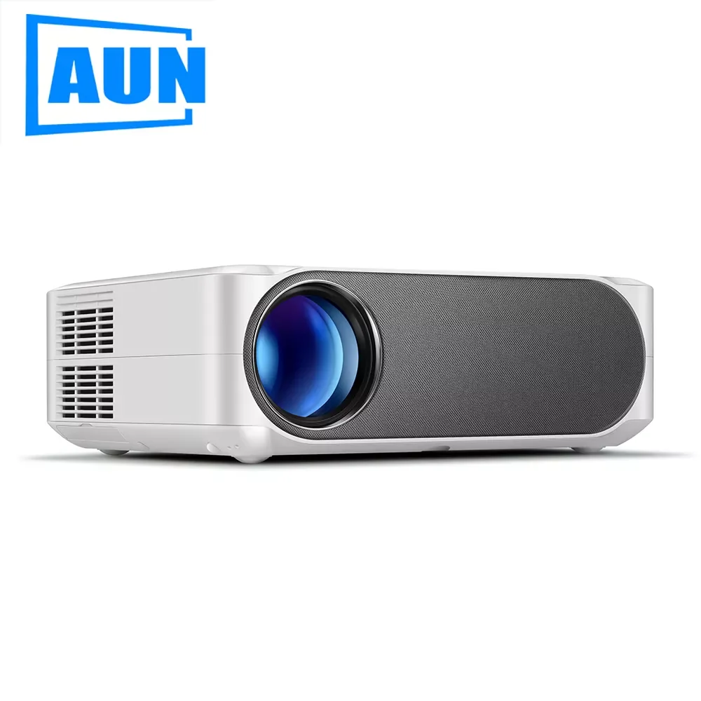 

Pro MINI AUN LED Projector 300 inch Theater Android WIFI 4K Video Full HD 1080P Beamer Projector for Home Cinema Phone PS