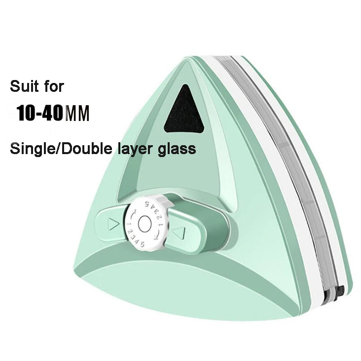 

Регулируемый двухсторонний Магнитный бритвенный очиститель для окон, инструмент для очистки стекла, бытовой очиститель окон в форме бритвы