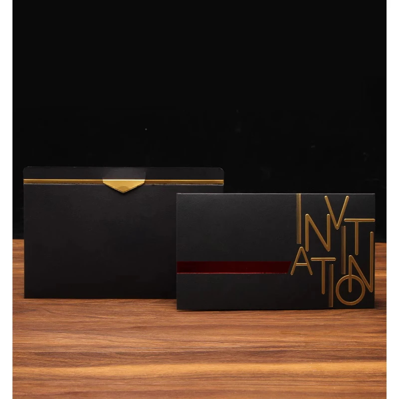 Индивидуальное высококлассное коктейльное стандартное деловое приглашение