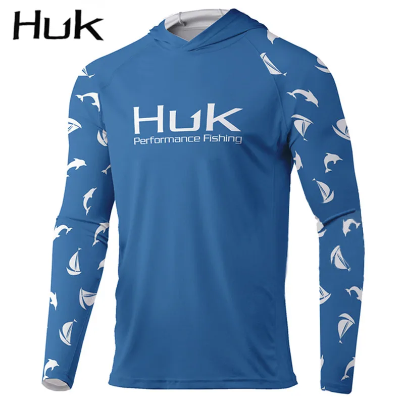 

2023 New Gear Men Fishing Long Sleeve Hooded Shirts Blusas Para Pesca Fishing Performance Apparel Camisa De Pesca Uv Manga