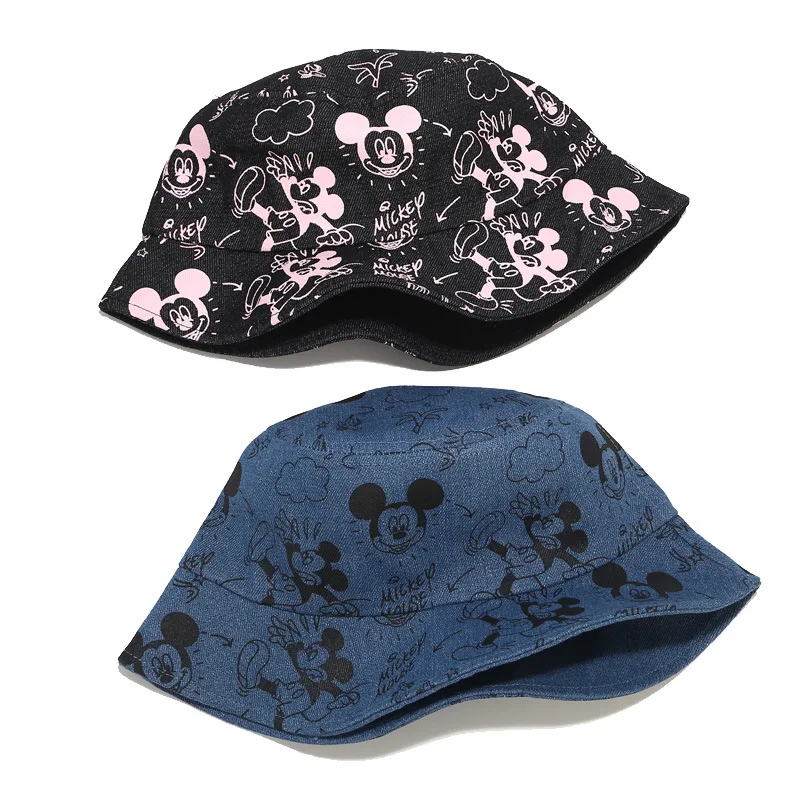 Панама для взрослых с Микки Маусом мультяшный головной убор мужчин и женщин