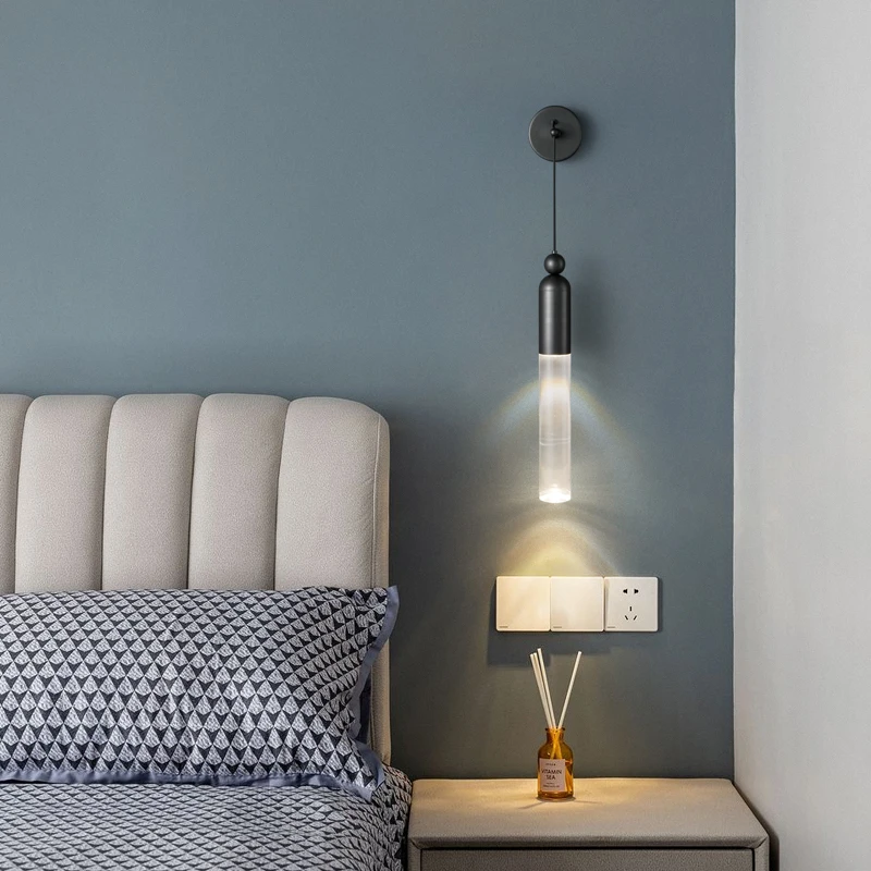 Современный латунный настенный светильник ULANI комнатный Золотой бра