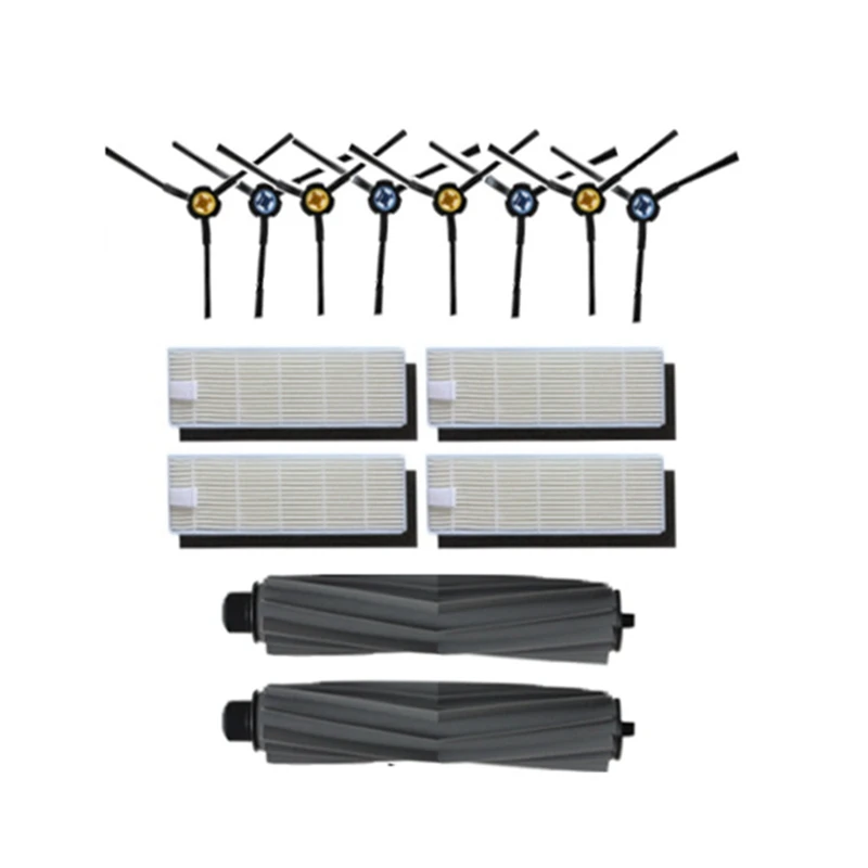 

Vacuum Cleaner Rubber Main Side Brush Hepa Filter For ILIFE A7 A9S Sweeper Replacement Replacement Parts