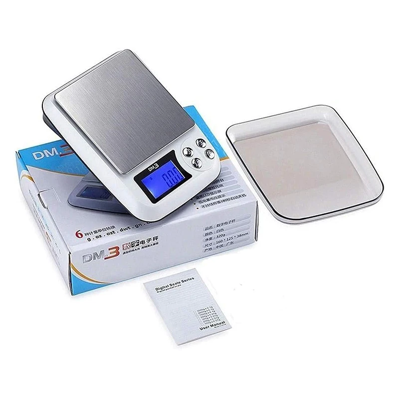 

Цифровые карманные весы DM-3