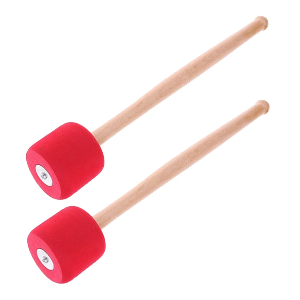 

Drum Sticks Mallets Percussion Bass Mallet Beater Snare Timpani Pedal Drumsticks Stick Felt Marching Instrument Wood Accessories