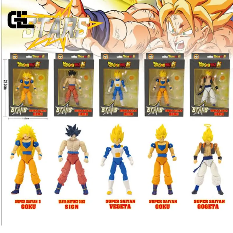 Super Saiyan Gogeta Dbz Figurine Pvc Collection Model Toys For Kids Gifts