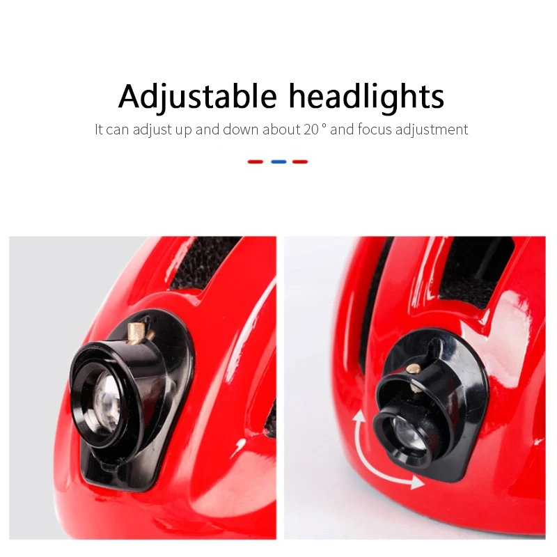 

Outdoor Road Mountain Bike Helmet With Rear Light Integrated Riding Cycling Helmet Sports Safety Mtb Bicycle Helmet Accessories