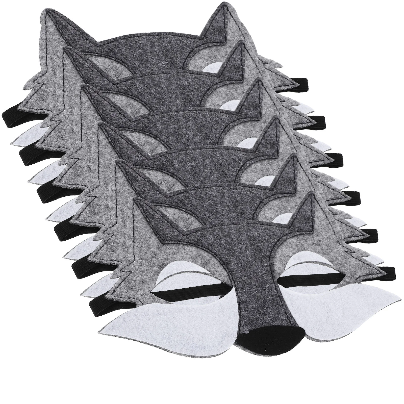 

6 шт., фетровая полумаска для косплея