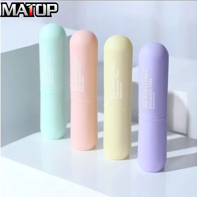 

1Pc Portable Perfume Body Perfume Women Men Solid Balm Pen Lasting Fresh Long Light Fragrance Long-Lasting Fragrance Hot Sale