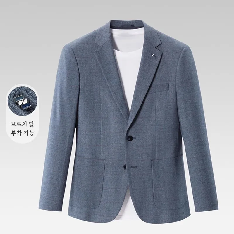 Первая линия вынимается из шкафа весна 2024 новая модная мужская брошь с плоским