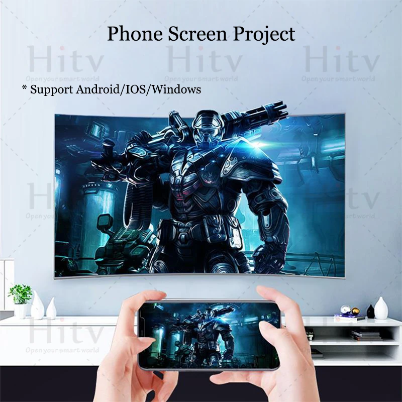 Hitv 65-дюймовый 4K Smart TV