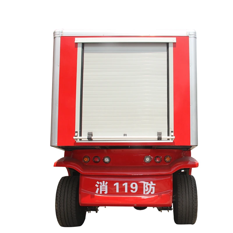 Электрический универсальный автомобиль четырехколесный пожарный мотоцикл с