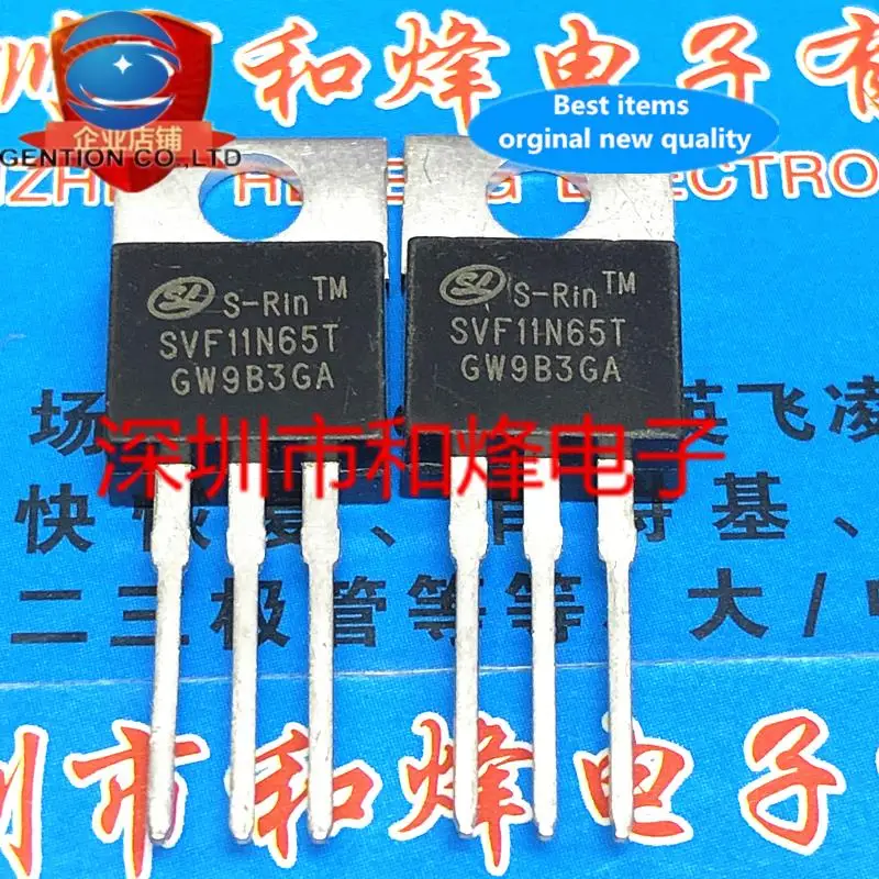 

10pcs 100% orginal new SVF11N65T TO-220 650V 11A