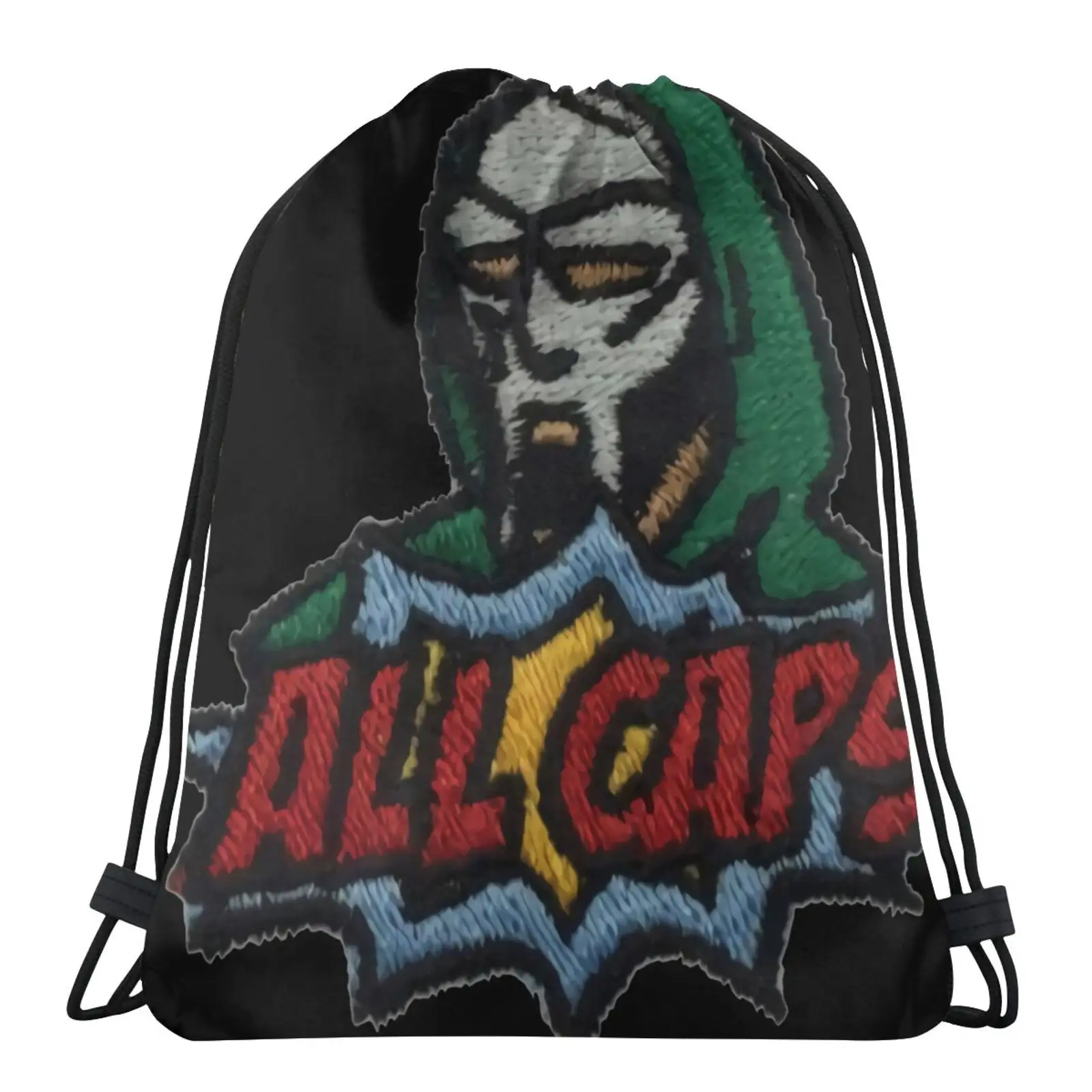 

Actual Fact Mf Doom All Caps Bag Girls Bag Custom Tote Bag School Shoe Bag Backpack Women's Bags Anime Shoe Bag Cloth Backpack