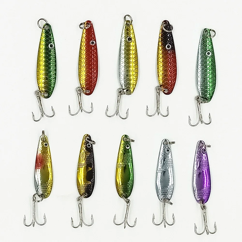 

Fishing Bait Rocker With Box Spare Parts 30pcs 4.5-6.5cm Accessories Artificial Bait Color Dummy Bait Hard Bait