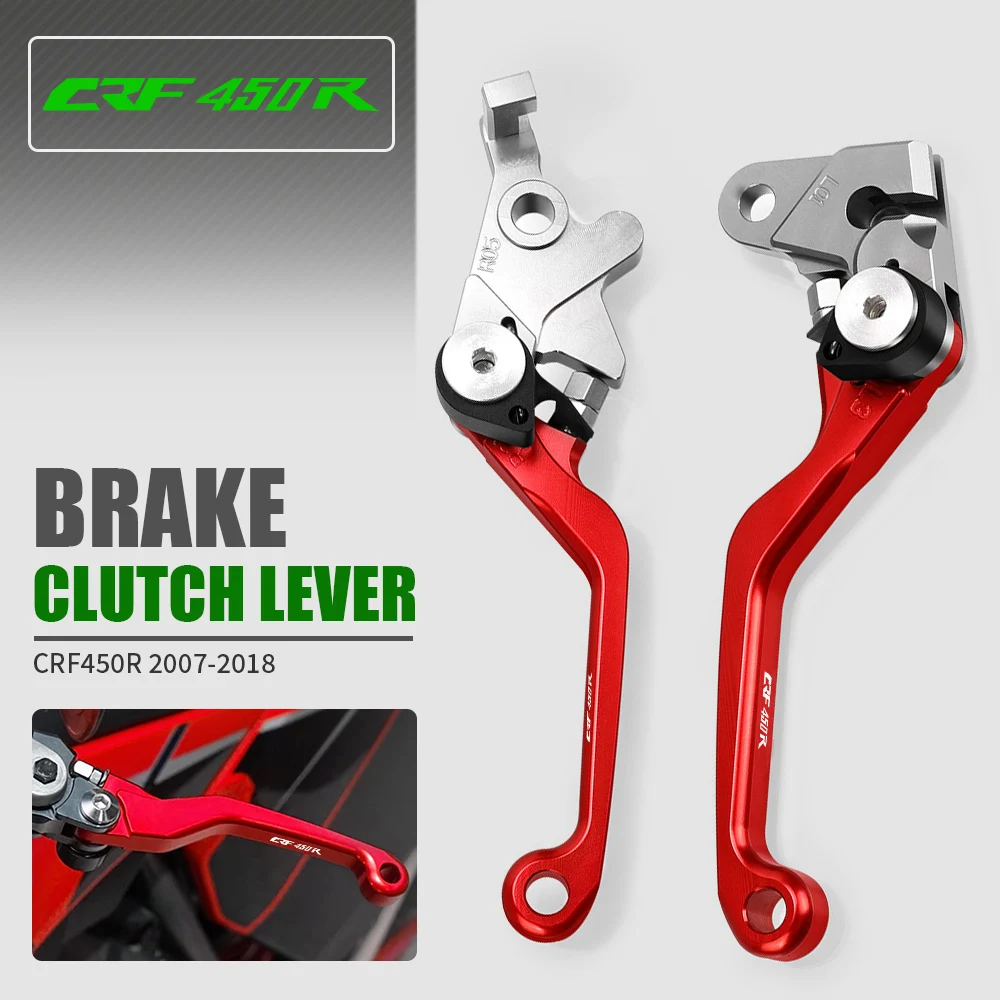 

Dirt Bike Brake Clutch Levers Motorcycle Accessories For HONDA CRF450R CRF 450R 450 R 2007 2008 2009 2010 2011 2012 2013-2018