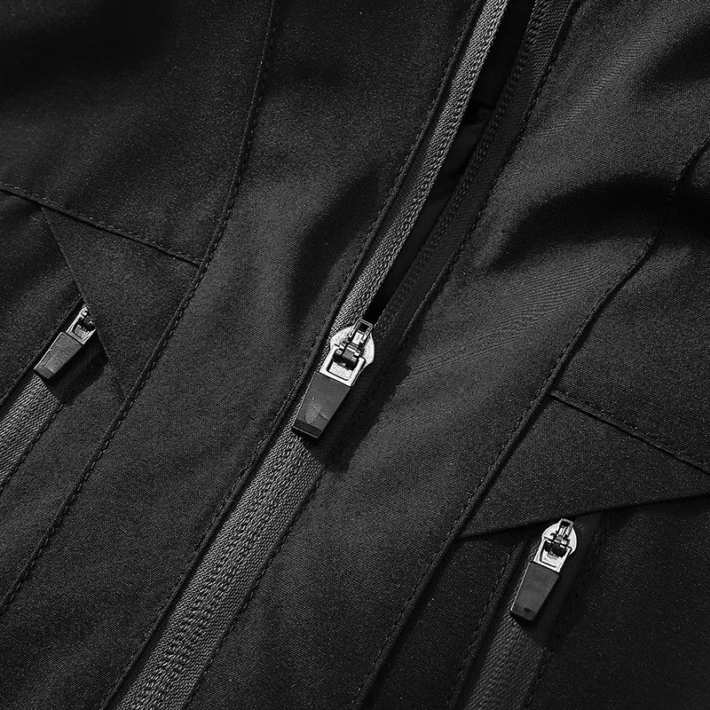 LNGXO зимний 3 в 1 пуховик для мужчин теплая водонепроницаемая ветровка пеших