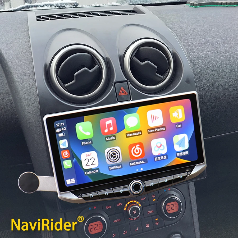 

Android 13 Qled Screen 10.88Inch Carplay For Nissan Qashqai J10 2006 2013 Car Radio Multimedia Video Player Navi GPS Head Unit