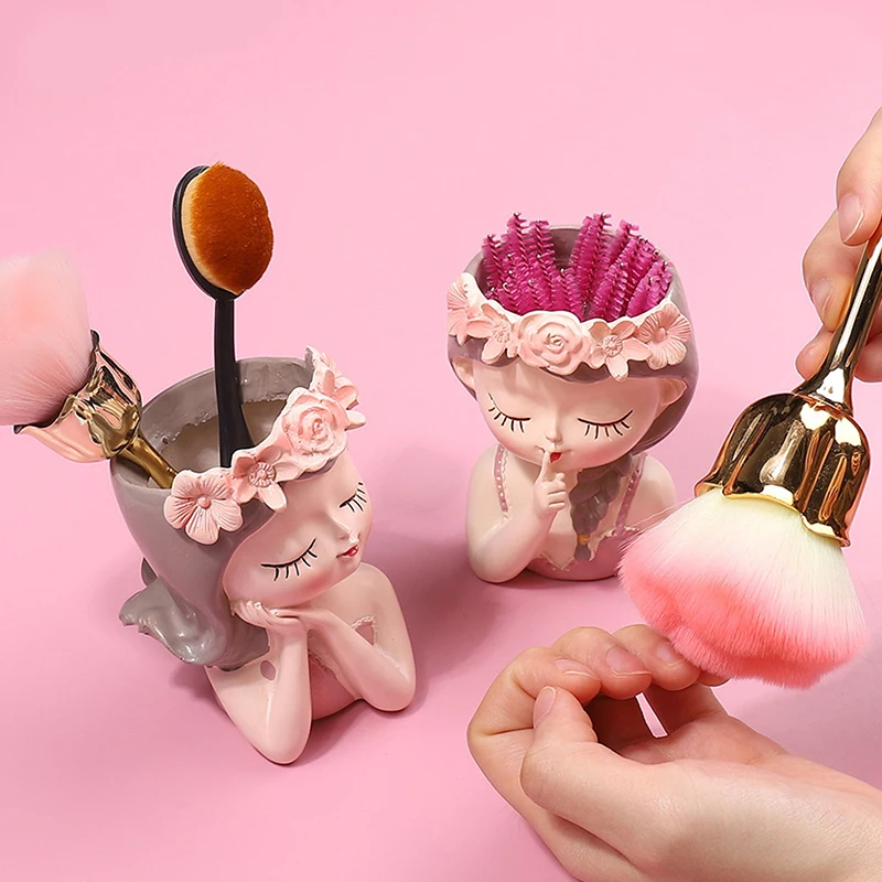 Держатель для кистей ногтей ящик хранения многофункциональная кисть пыли пинцет