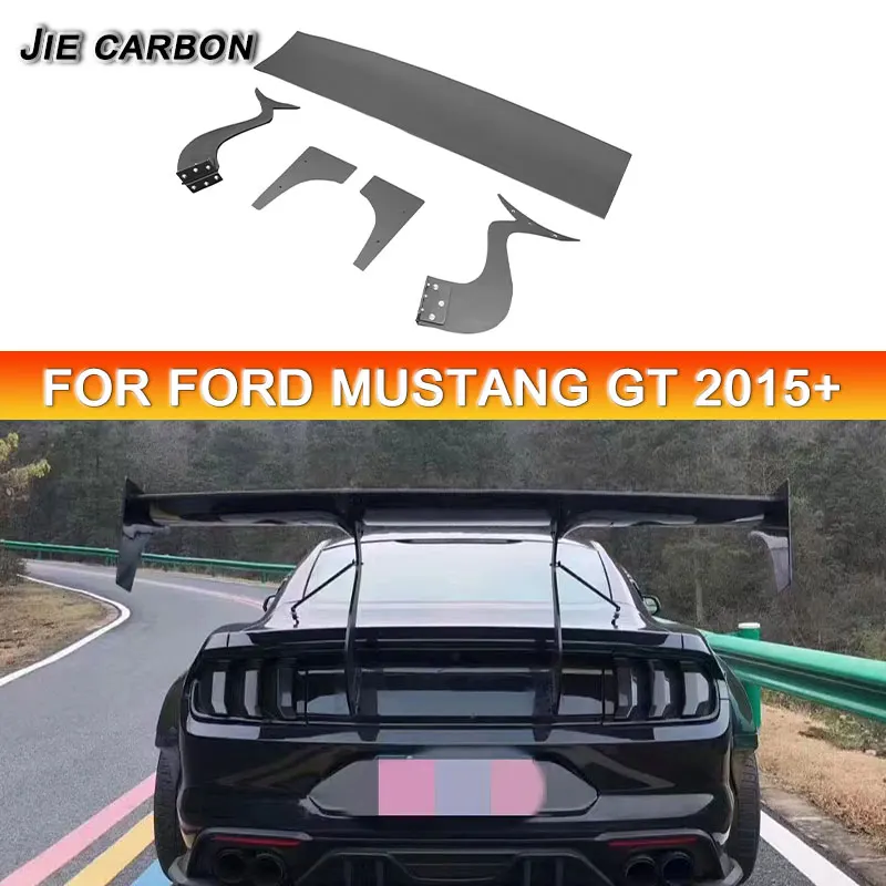 Для Ford Mustang 2015+ GT из углеродного волокна задняя крышка багажника удлинитель крыла