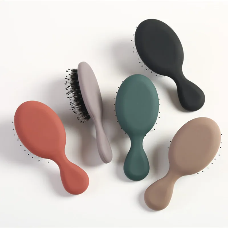 

Portable Pocket Hair Comb Salon Styling Hairbrush Shampoo Brush Massager Hair Comb Horsehair Comb Fashion Styling Tool Health