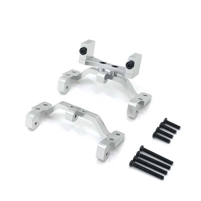 

5X For MN D90 D91 D96 MN99S Metal Pull Rod Base Seat & Axle Up Servo Bracket Mount Accessories,Silver