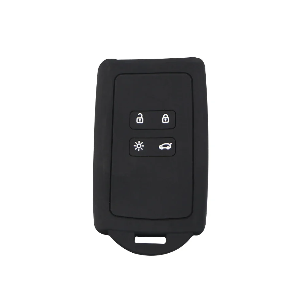 

Силиконовый чехол для автомобильного ключа для Renault Koleos, Kadjar 2016, 2017, 2018, 2019, для Samsung QM5, QM6, аксессуары для смарт-ключей