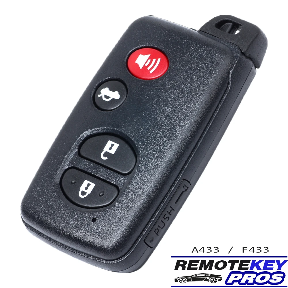 DIYKEY A433 / F433 дистанционный смарт ключ-брелок 433 МГц для Toyota Prius IQ Prado Venza Land Cruiser LC150