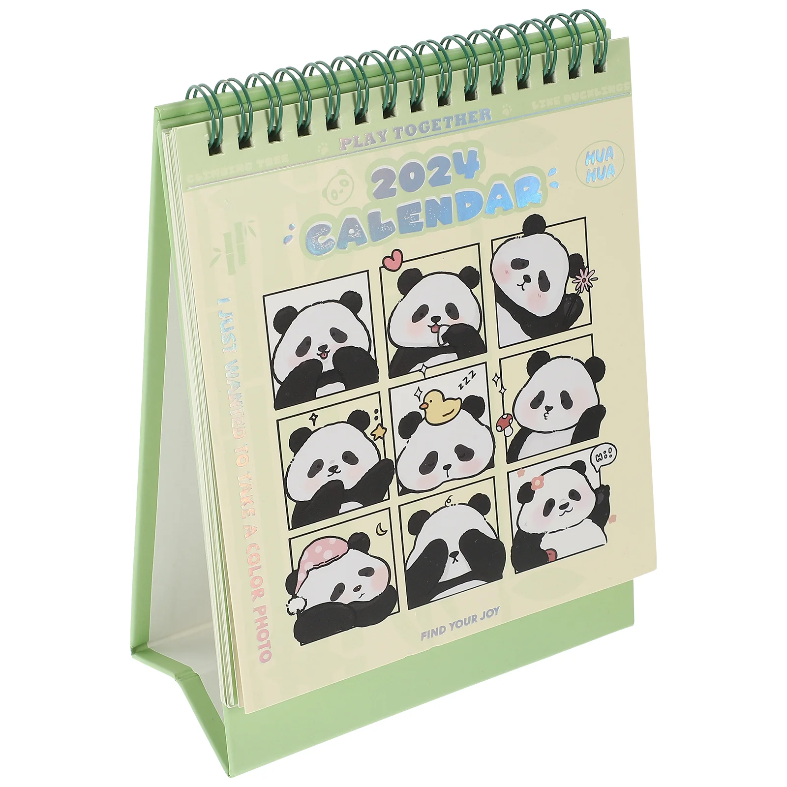 

Delicate Month Calendar Office Supply Decorative Desk Small Standing Paper Daily Use